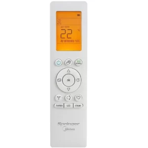 Controle Remoto Ar Condicionado 9000 – 24000 BTUs Springer Midea Comfee Tempstar Maxiflex